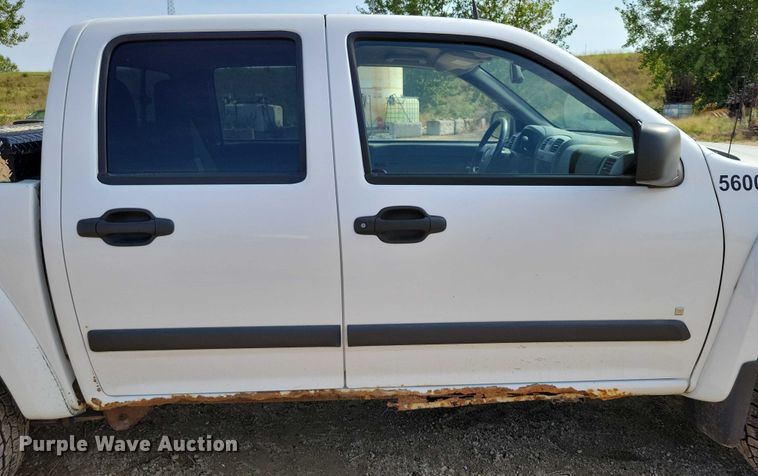 image for item DZ6604 2008 Chevrolet  Colorado Crew Cab pickup truck