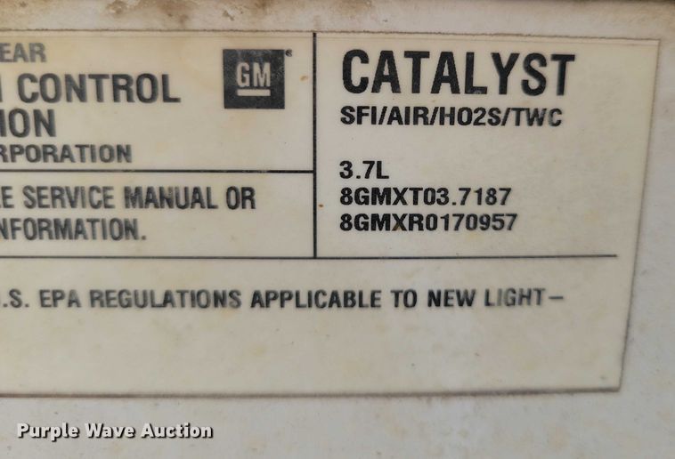 image for item DZ6604 2008 Chevrolet  Colorado Crew Cab pickup truck