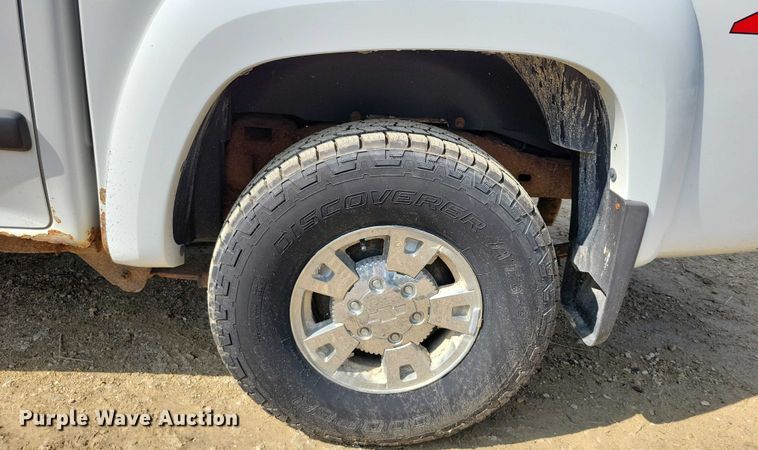 image for item DZ6604 2008 Chevrolet  Colorado Crew Cab pickup truck