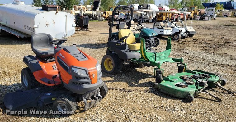 image for item DZ6632 (2) lawn mowers