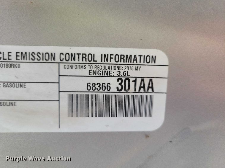 image for item DZ6701 2018 Jeep Grand Cherokee SUV