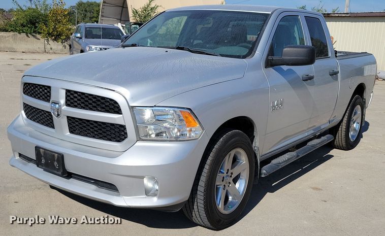 image for item DZ6702 2018 RAM 1500 Quad Cab pickup truck