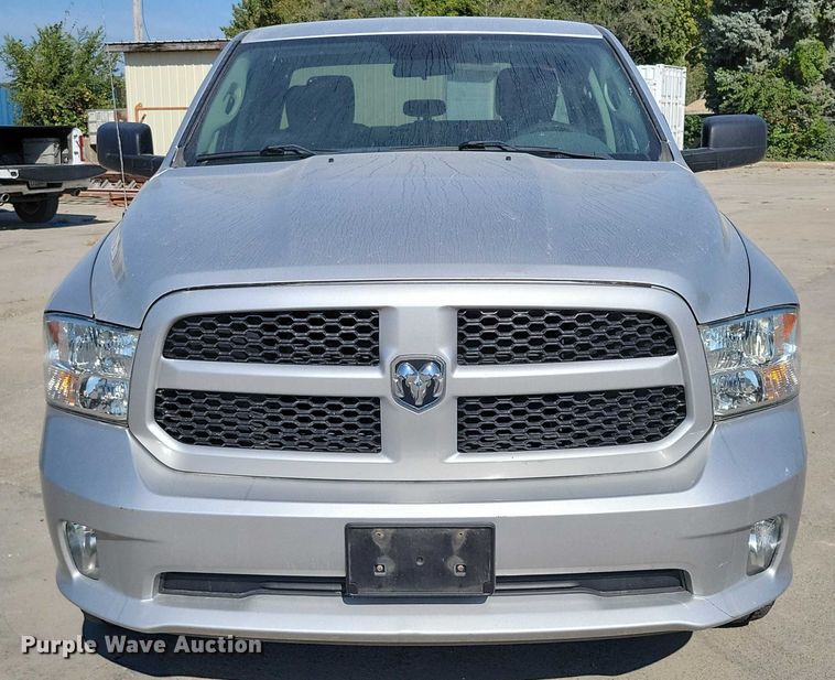 image for item DZ6702 2018 RAM 1500 Quad Cab pickup truck