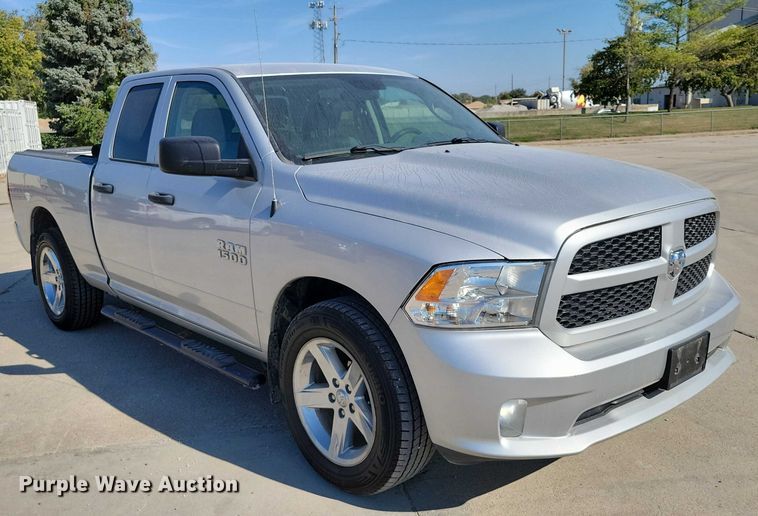 image for item DZ6702 2018 RAM 1500 Quad Cab pickup truck