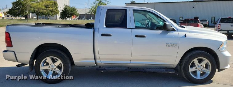 image for item DZ6702 2018 RAM 1500 Quad Cab pickup truck