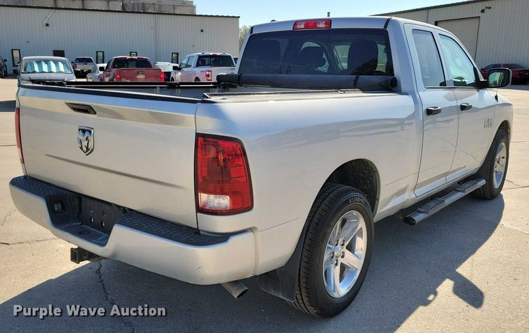 image for item DZ6702 2018 RAM 1500 Quad Cab pickup truck