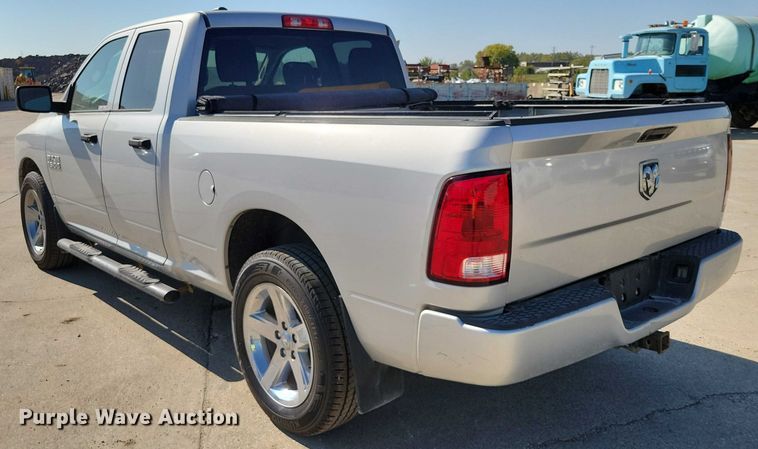 image for item DZ6702 2018 RAM 1500 Quad Cab pickup truck