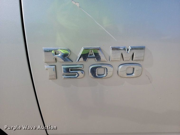 image for item DZ6702 2018 RAM 1500 Quad Cab pickup truck