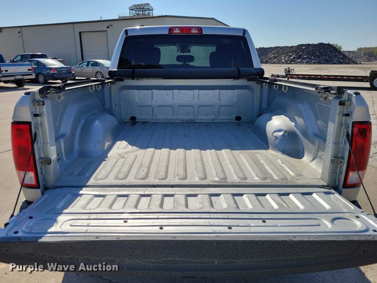 image for item DZ6702 2018 RAM 1500 Quad Cab pickup truck