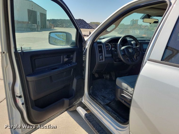 image for item DZ6702 2018 RAM 1500 Quad Cab pickup truck