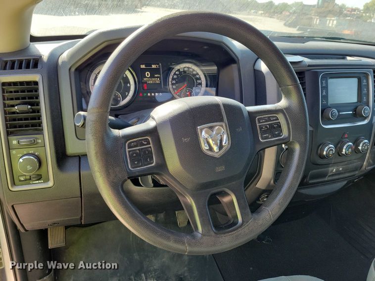 image for item DZ6702 2018 RAM 1500 Quad Cab pickup truck