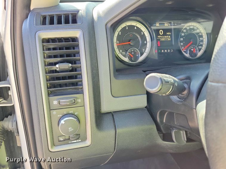 image for item DZ6702 2018 RAM 1500 Quad Cab pickup truck