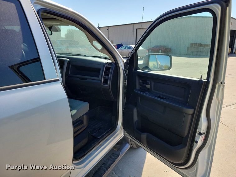 image for item DZ6702 2018 RAM 1500 Quad Cab pickup truck