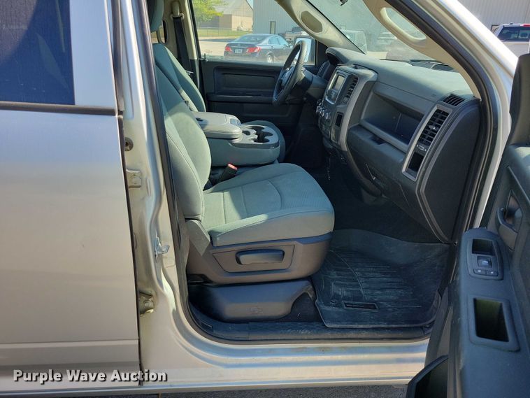 image for item DZ6702 2018 RAM 1500 Quad Cab pickup truck