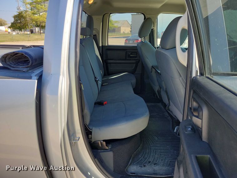 image for item DZ6702 2018 RAM 1500 Quad Cab pickup truck