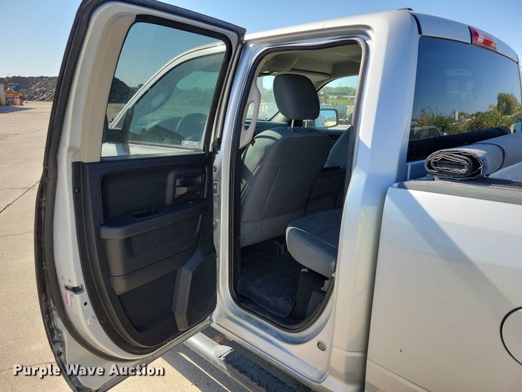 image for item DZ6702 2018 RAM 1500 Quad Cab pickup truck