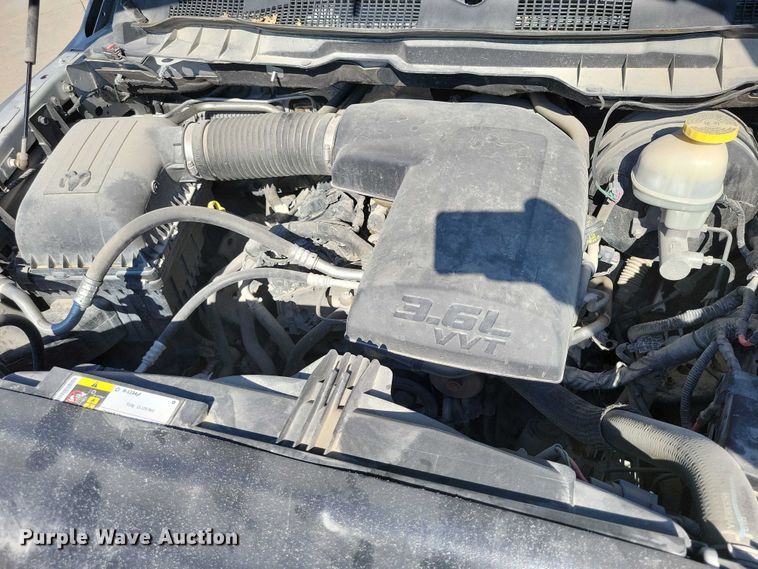 image for item DZ6702 2018 RAM 1500 Quad Cab pickup truck