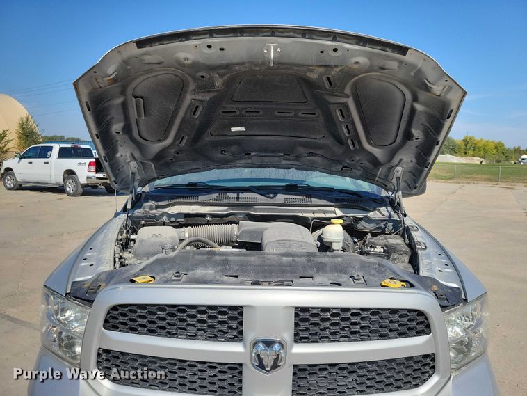 image for item DZ6702 2018 RAM 1500 Quad Cab pickup truck