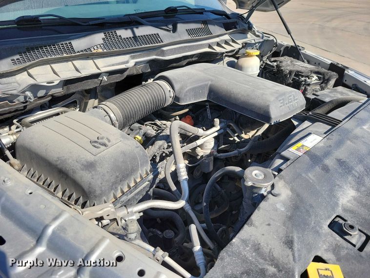 image for item DZ6702 2018 RAM 1500 Quad Cab pickup truck