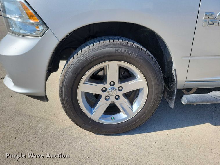 image for item DZ6702 2018 RAM 1500 Quad Cab pickup truck