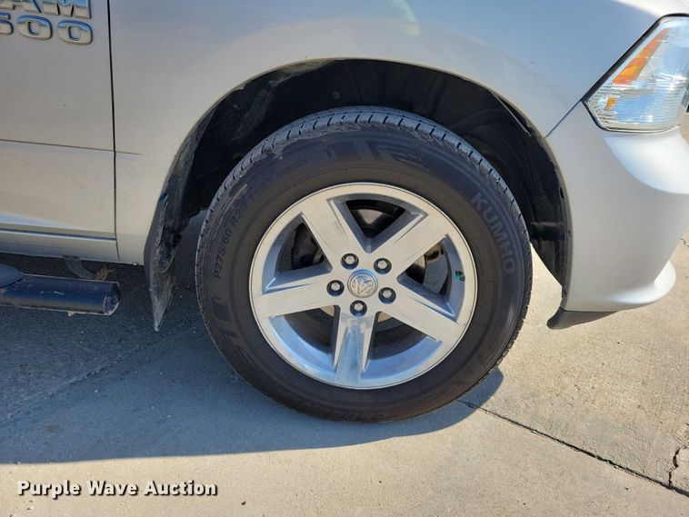 image for item DZ6702 2018 RAM 1500 Quad Cab pickup truck