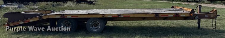 image for item DZ8733 2003 Belshe equipment trailer