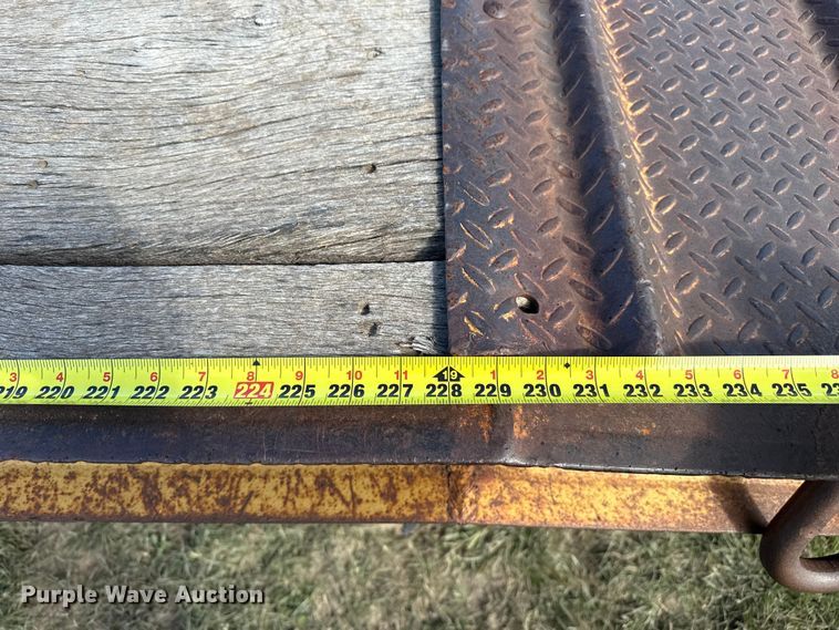 image for item DZ8733 2003 Belshe equipment trailer