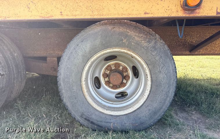 image for item DZ8733 2003 Belshe equipment trailer