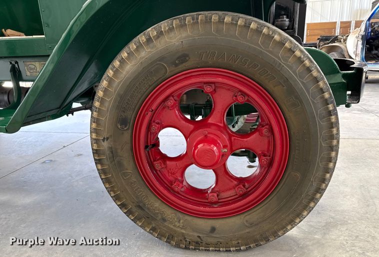 image for item DZ8965 1928 Mack AB flatbed truck