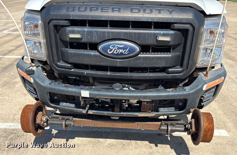 image for item EA7539 2012 Ford F350 Super Duty SuperCab utility bed pickup truck