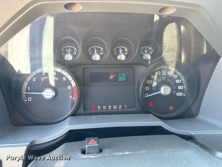 image for item EA7539 2012 Ford F350 Super Duty SuperCab utility bed pickup truck