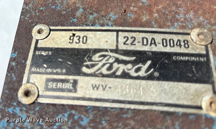 image for item EA7549 Ford F1100 MFWD tractor