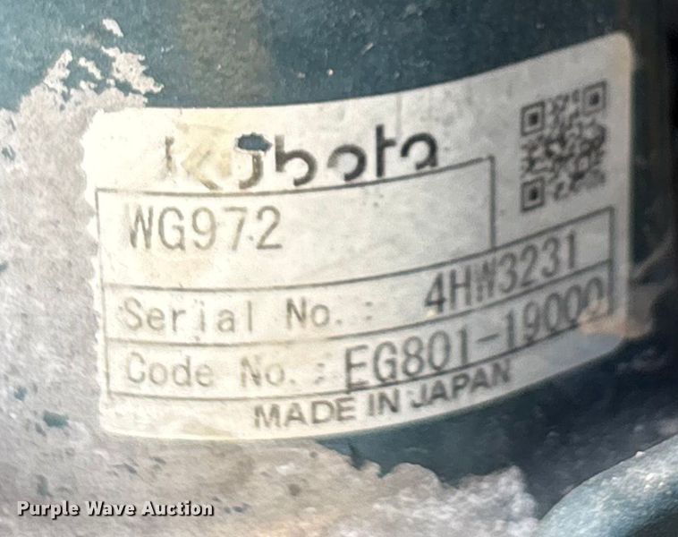 image for item EA7559 2019 Wacker Neuson power trowel