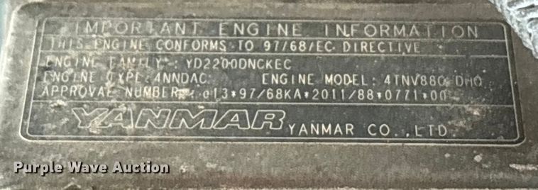 image for item EA7560 2014 Husqvarna FS5000D concrete saw