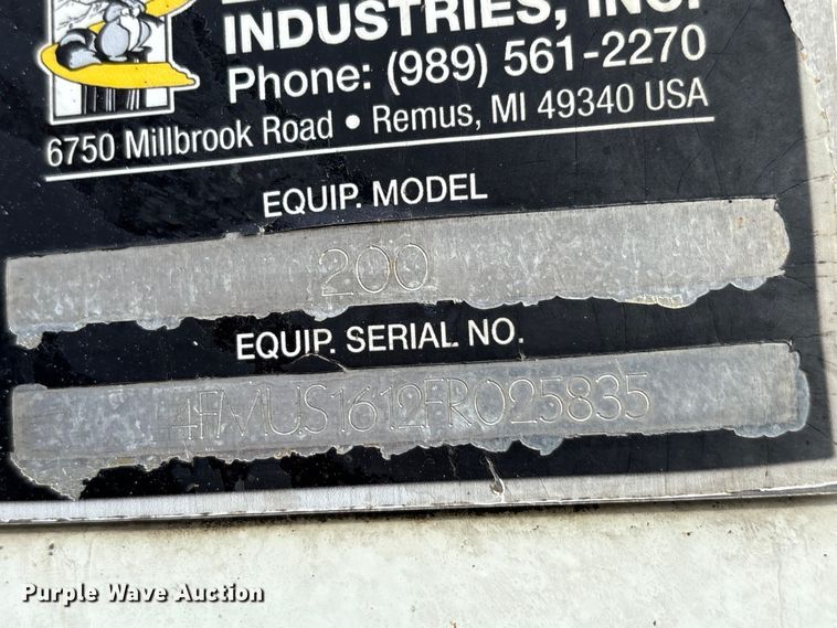 image for item EA7562 Bandit 200XP wood chipper