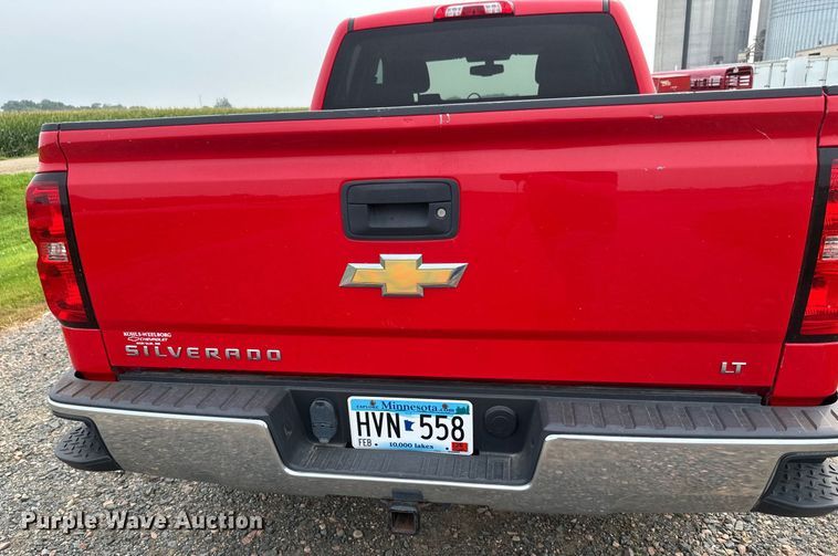 image for item EB2870 2016 Chevrolet Silverado 1500 LT Double Cab pickup truck