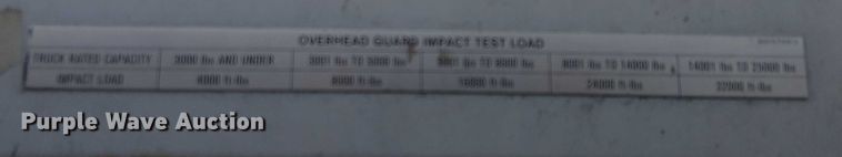 image for item EC1190 2017 UniCarriers PF50 forklift