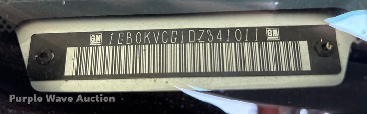 image for item EC4430 2013 Chevrolet Silverado 2500HD utility bed pickup truck
