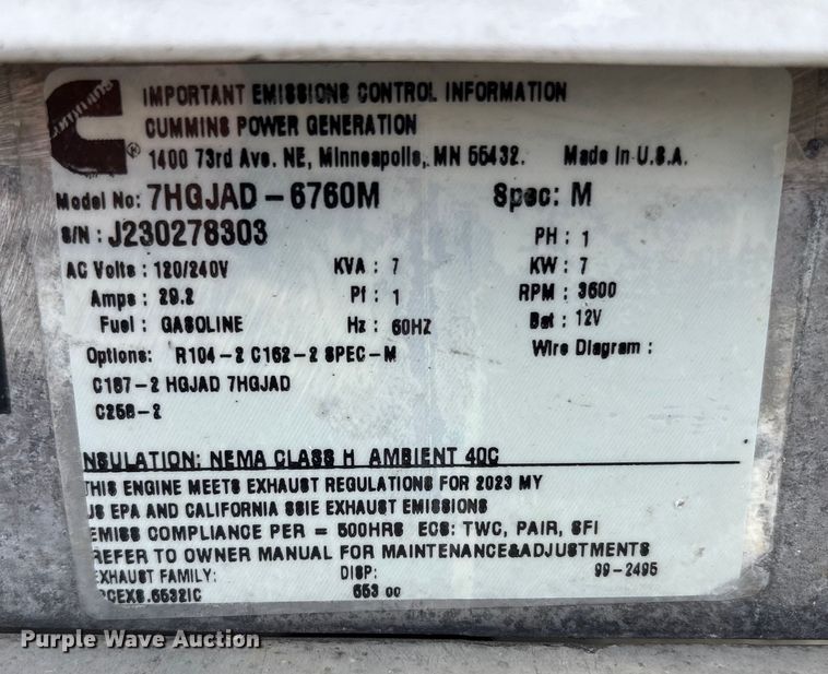 image for item EC4441 2013 Team Fenex Fost 6 fiber optic splicing trailer