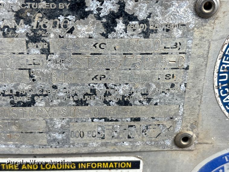 image for item EC4441 2013 Team Fenex Fost 6 fiber optic splicing trailer