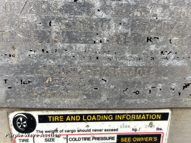 image for item EC4442 2013 Team Fenex Fost 6 fiber optic splicing trailer