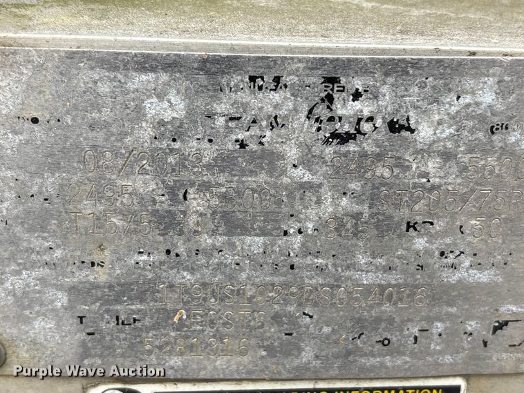 image for item EC4442 2013 Team Fenex Fost 6 fiber optic splicing trailer