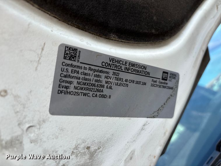 image for item EC8002 2022 Chevrolet Silverado 3500HD pickup truck