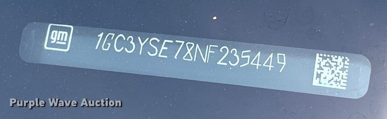 image for item EC8002 2022 Chevrolet Silverado 3500HD pickup truck