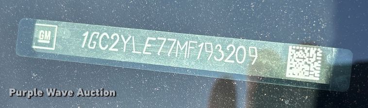 image for item EC8003 2021 Chevrolet Silverado 2500HD Double Cab pickup truck