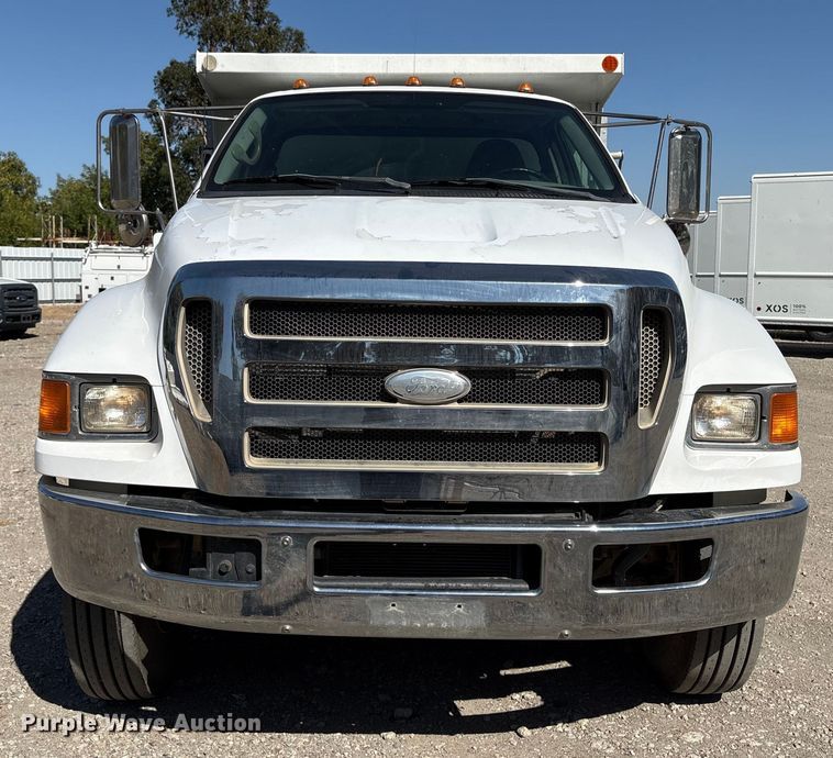 image for item EC8017 2008 Ford F750 Super Duty XL dump truck