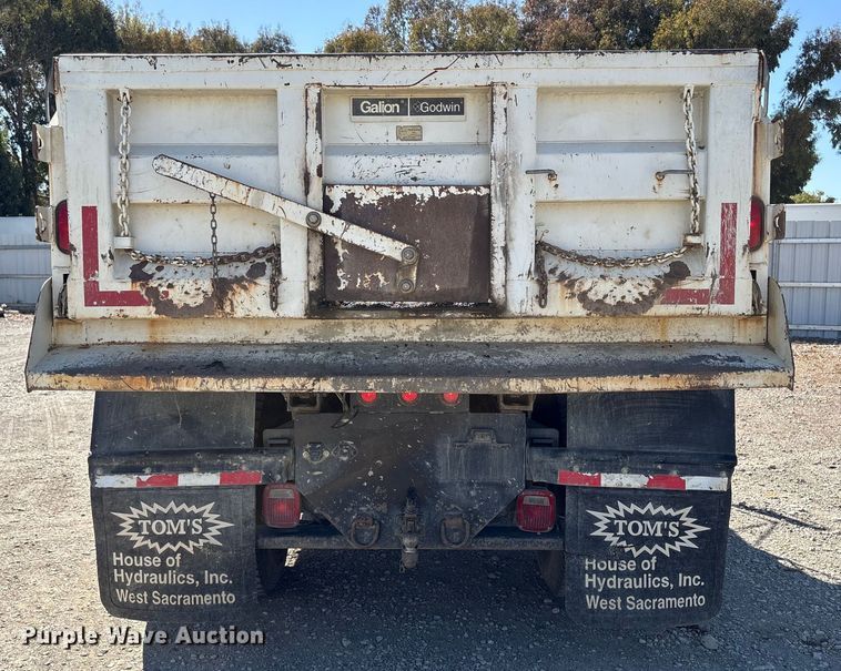 image for item EC8017 2008 Ford F750 Super Duty XL dump truck