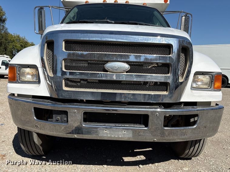 image for item EC8017 2008 Ford F750 Super Duty XL dump truck
