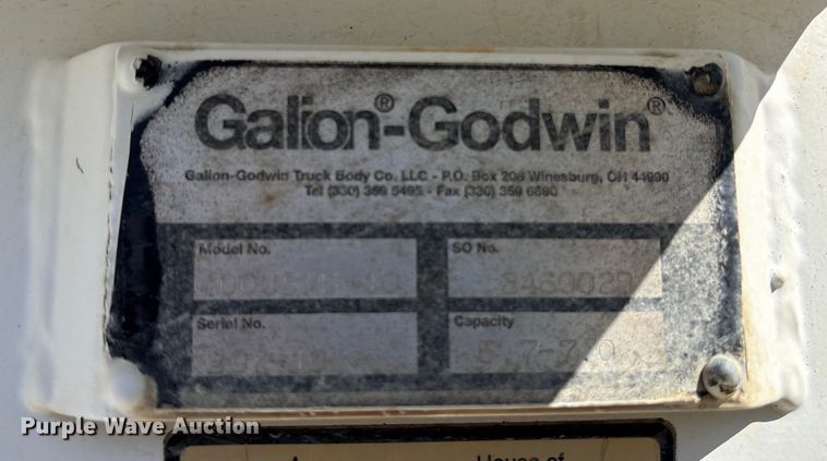 image for item EC8017 2008 Ford F750 Super Duty XL dump truck