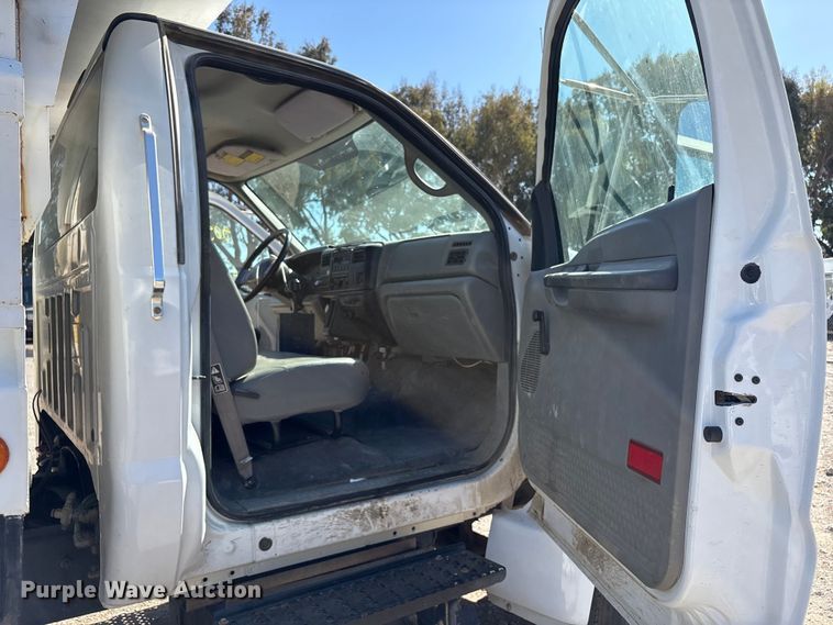 image for item EC8017 2008 Ford F750 Super Duty XL dump truck